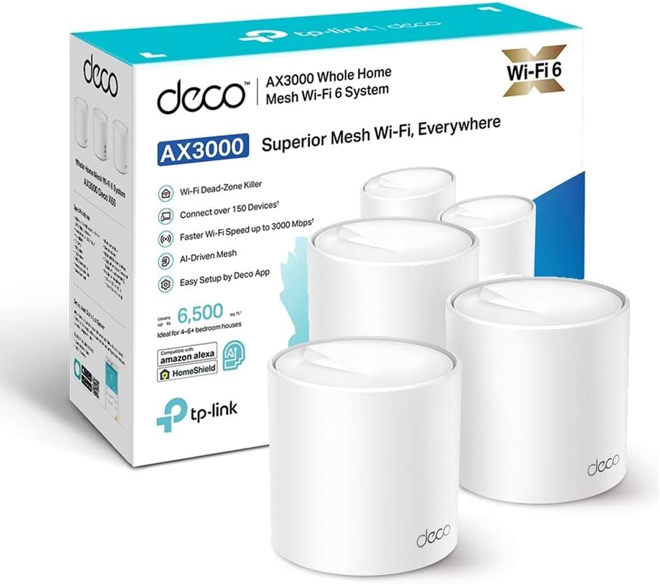 TP-Link Deco X50 vs. TP-Link Deco X20 vs. TP-Link Deco M4 vs. TP-Link Deco E4