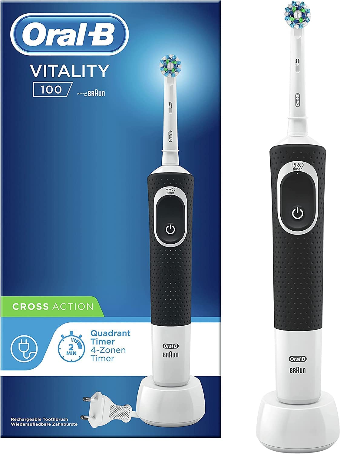 Oral-B Vitality 100 versus Oral-B Vitality Pro