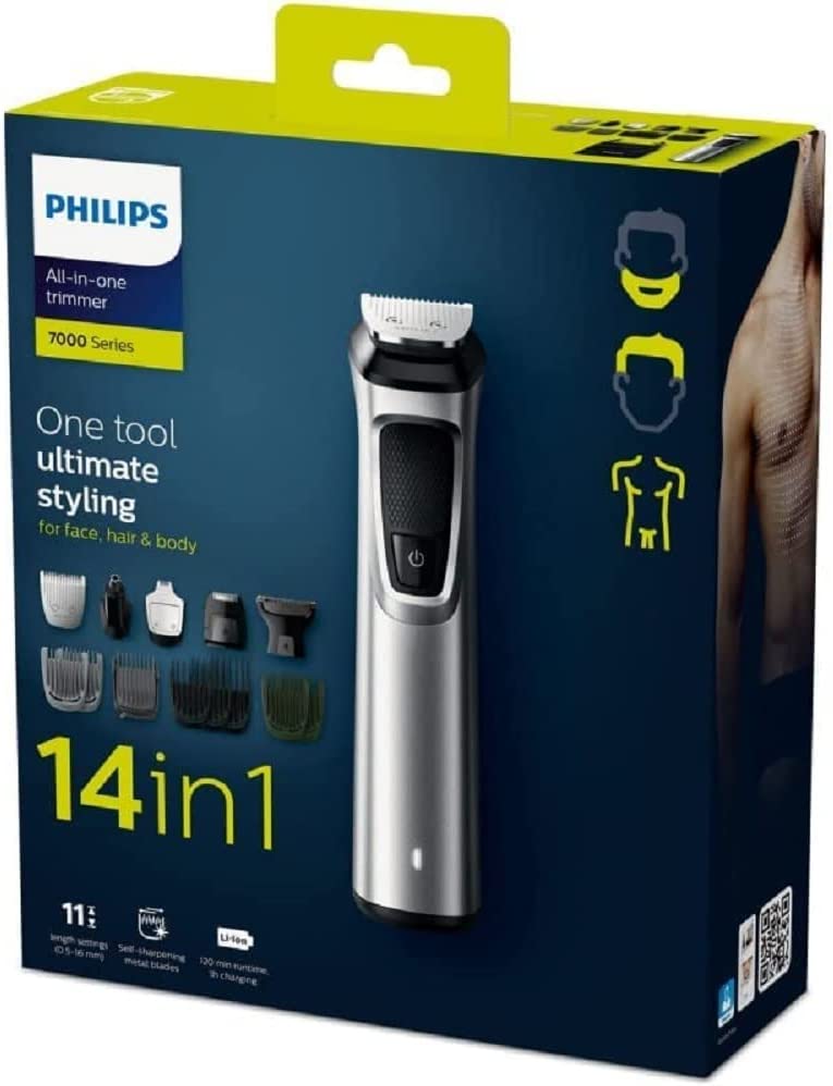 Philips Multigroom 7000 vs Philips Beard Trimmer 3000 vs Philips OneBlade